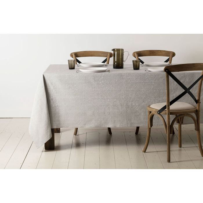 SERVIETTE VIALACTEA GRIS+ARGENTÉ
