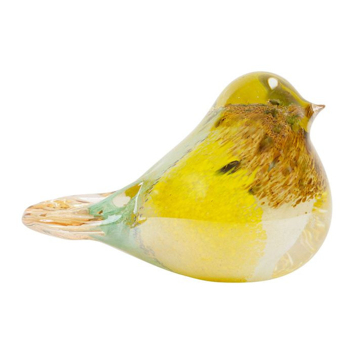 DECO MOINEAU JAUNE ET VERT