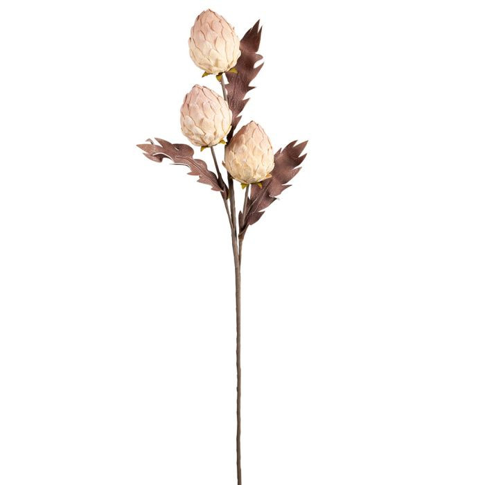 FLEUR CLEMA BEIGE CLAIR ROSE