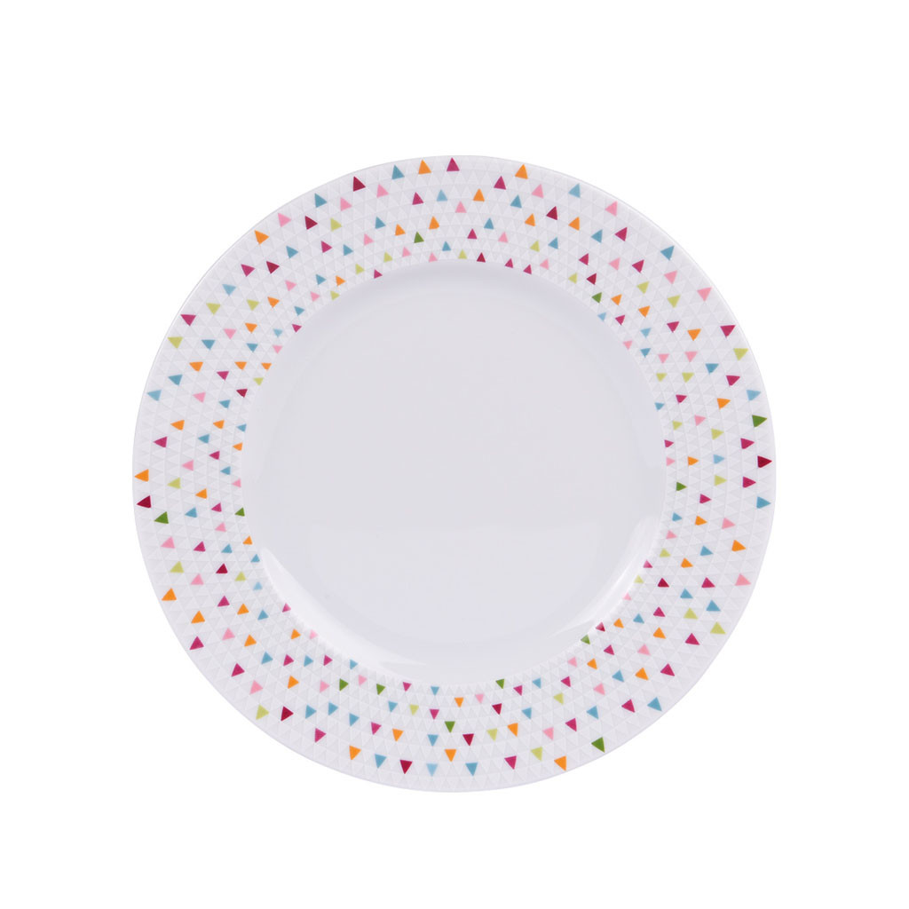 MANAOS ASSIETTE DESSERT 22CM PORCELAINE
