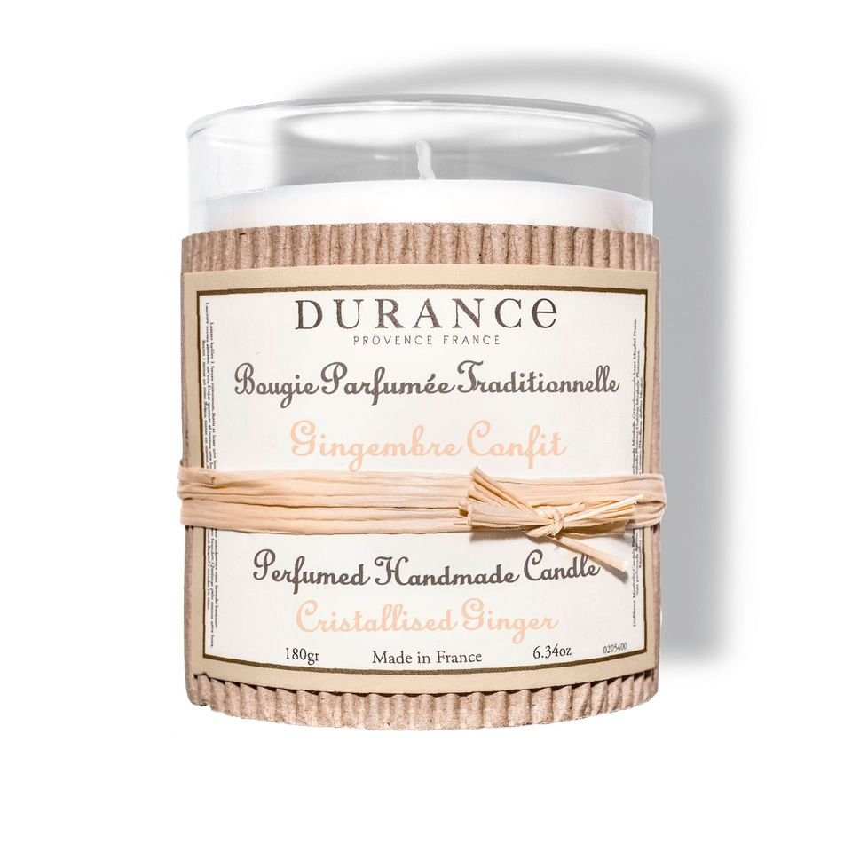 Bougie parfumé traditionnelle 180 gr Gingembre