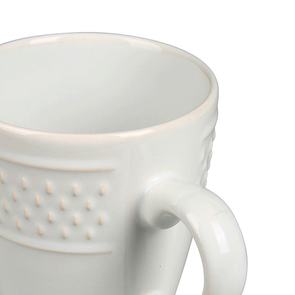 GRAIN DE RIZ MUG BLANC