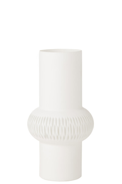 VASE LIGNE BOULE BLANC SMALL