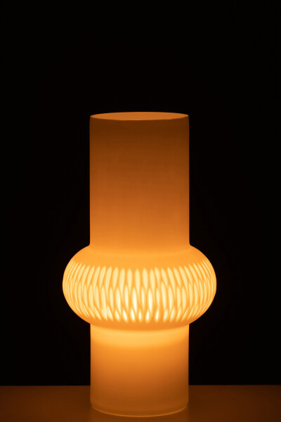 VASE LIGNE BOULE BLANC SMALL