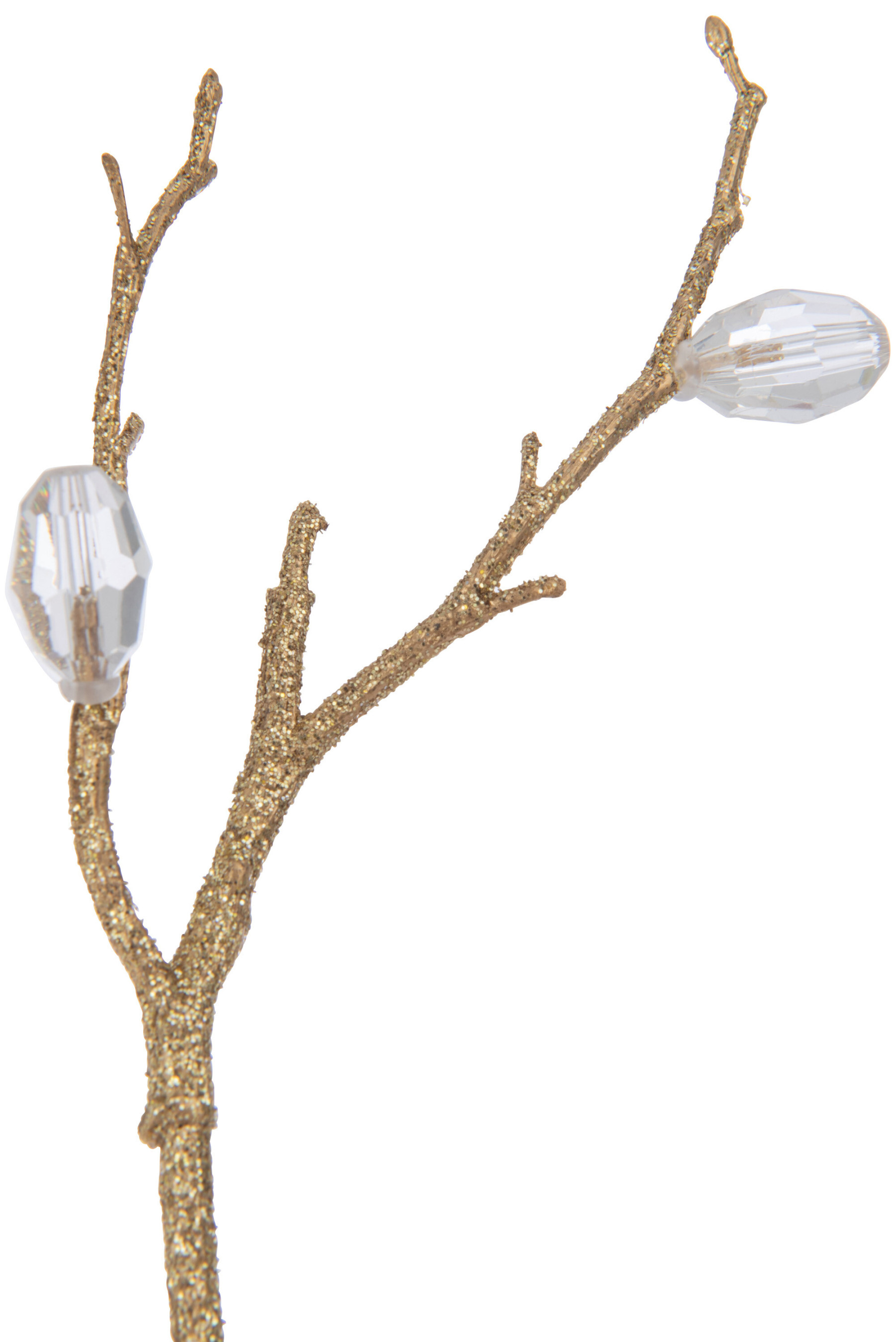 BRANCHE PIERRES OR TRANSPARENTES