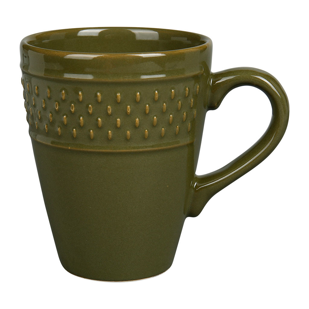 GRAIN DE RIZ MUG KAKI