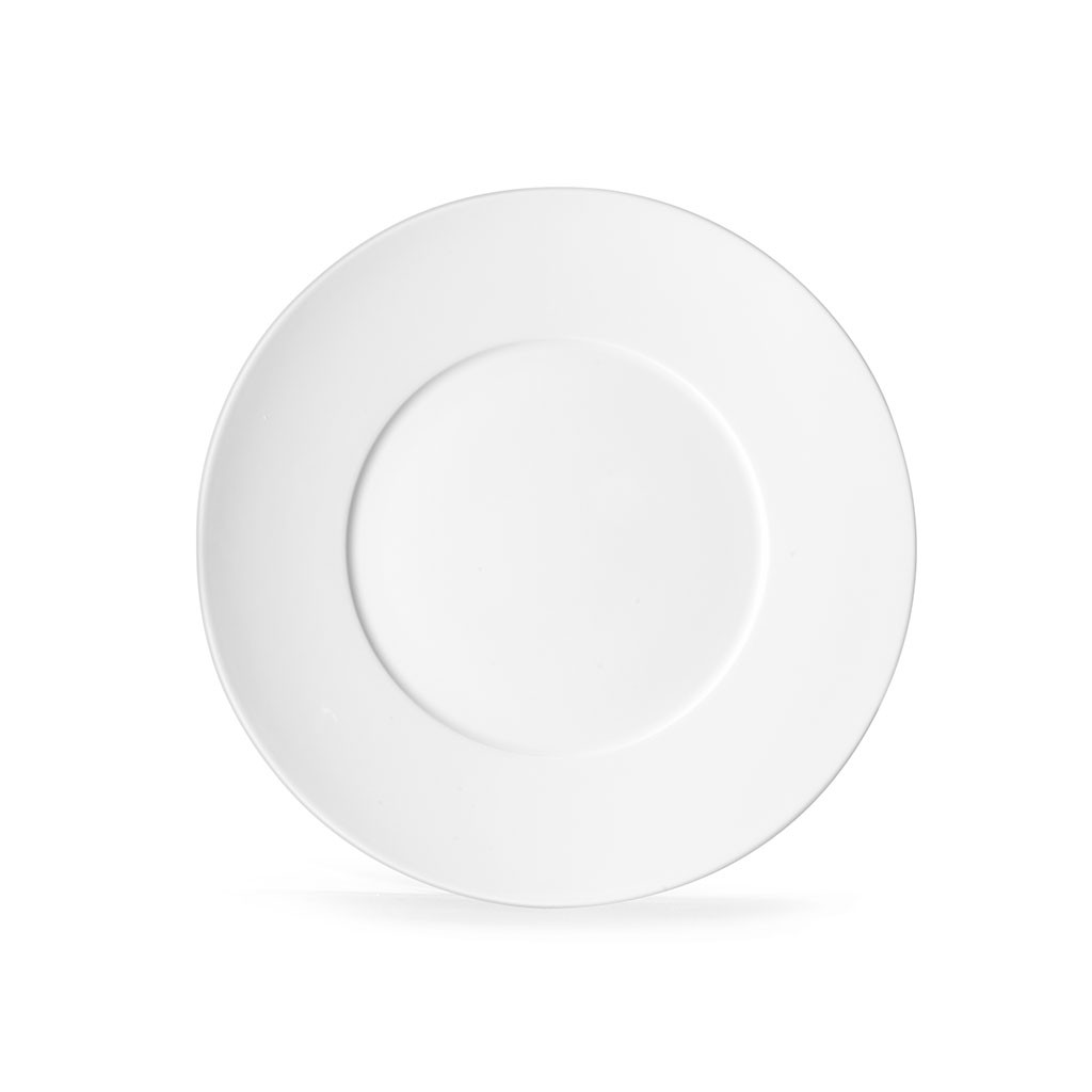 ENVIE BLANC  ASSIETTE PLATE PORCELAINE