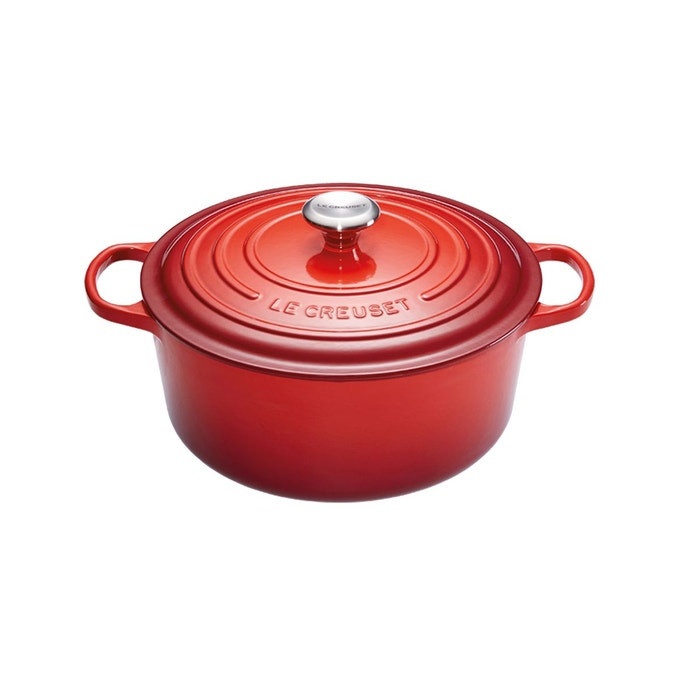 COCOTTE RONDE 26CM CERISE