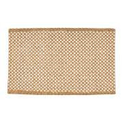 SET TABLE TRESSINE EN PAPIER NATUREL 45X30