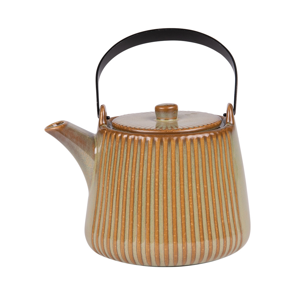 TIAO THEIERE+FILTRE INOX VERT