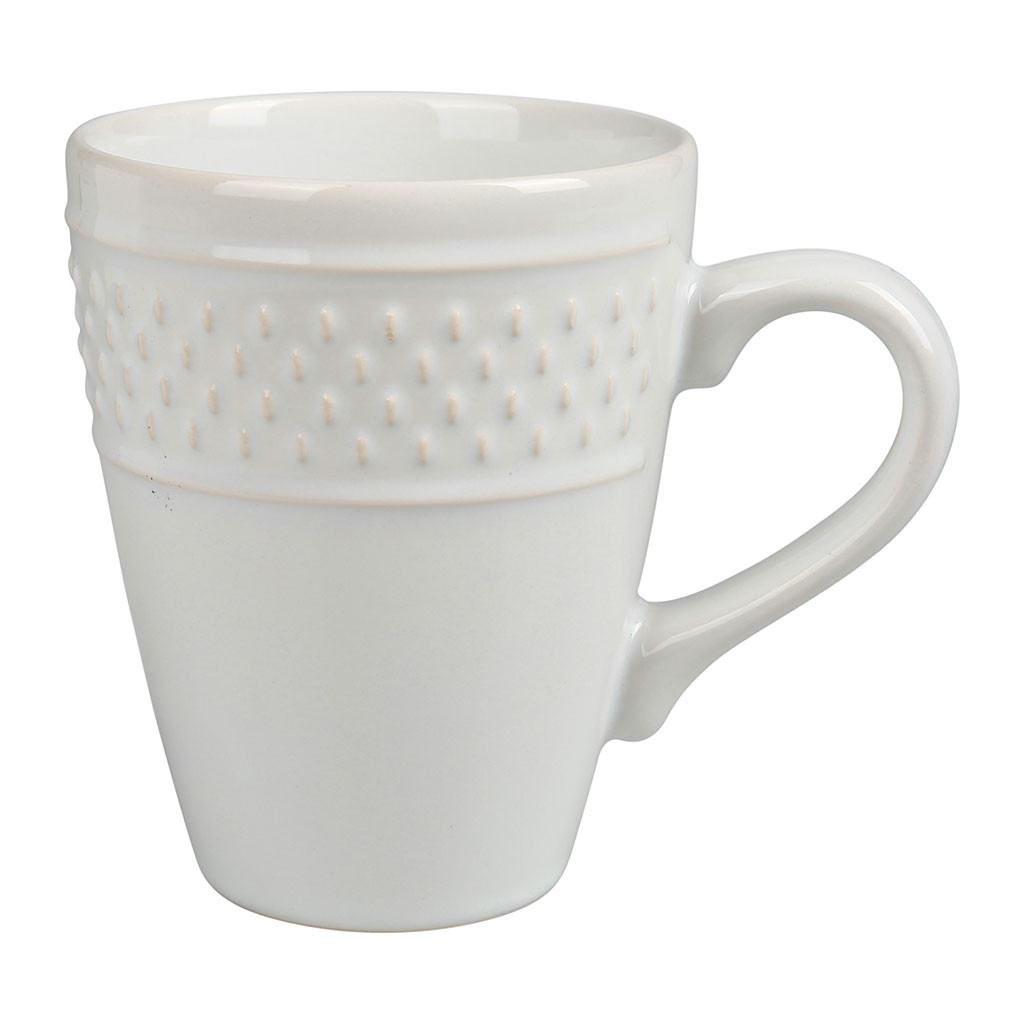 GRAIN DE RIZ MUG BLANC