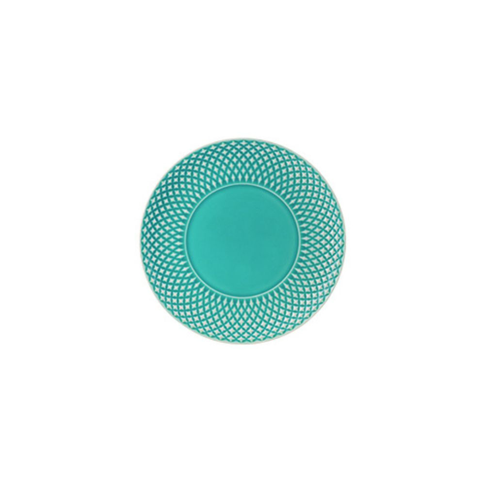 ASSIETTE DESSERT BICOS TURQUOISE BORDALLO PINHEIRO
