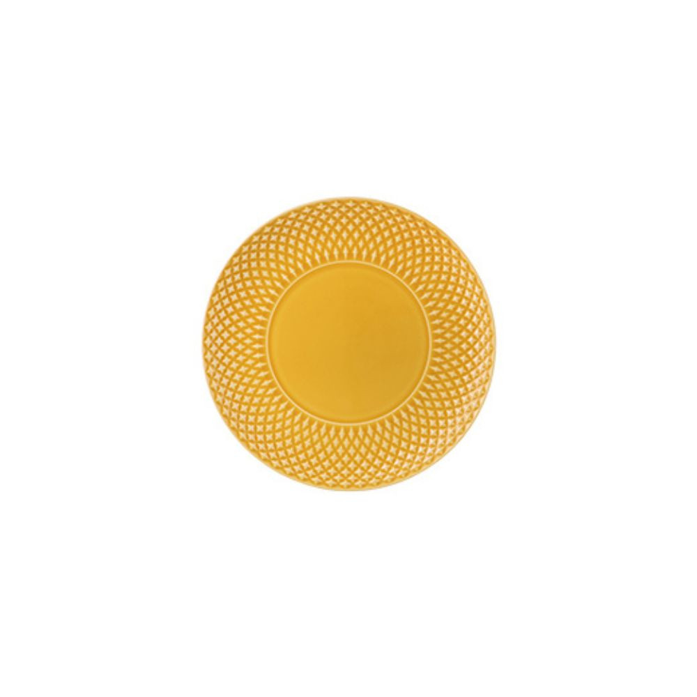 ASSIETTE DESSERT BICOS JAUNE BORDALLO PINHEIRO