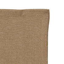 SERVIETTE TISSAGE BEIGE+DORE