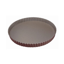 MOULE A TARTE FOND FIXE 20CM ANTI ADHERENT