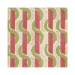 SERVIETTE PAPIER CASPARI LUNCH UNDULATING FOLIAGE