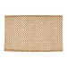 SET TABLE TRESSINE EN PAPIER NATUREL 45X30