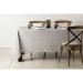 SERVIETTE VIALACTEA GRIS+ARGENTÉ