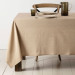 SERVIETTE TISSAGE BEIGE+DORE