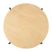 LES 2 TABLES APPOINT ESKELA BEIGE+NOIR