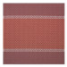 SERVIETTE DE TABLE VEINE GRAPHIQUE ACAJOU