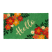 PAILLASON HELLO FLEURS
