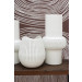 VASE LIGNE BOULE BLANC SMALL