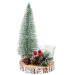 PIECE DE TABLE RONDE AVEC ARBRE